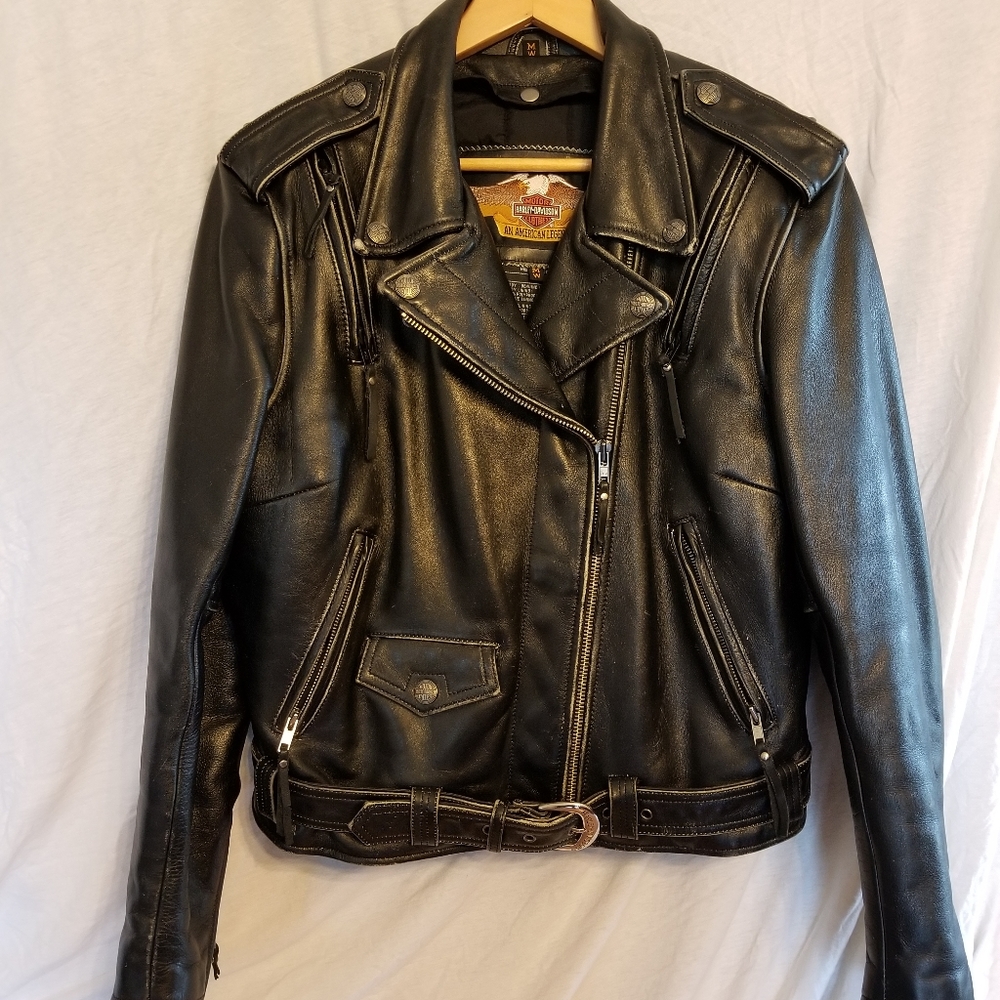 Women's Harley Davidson leather jacket size M